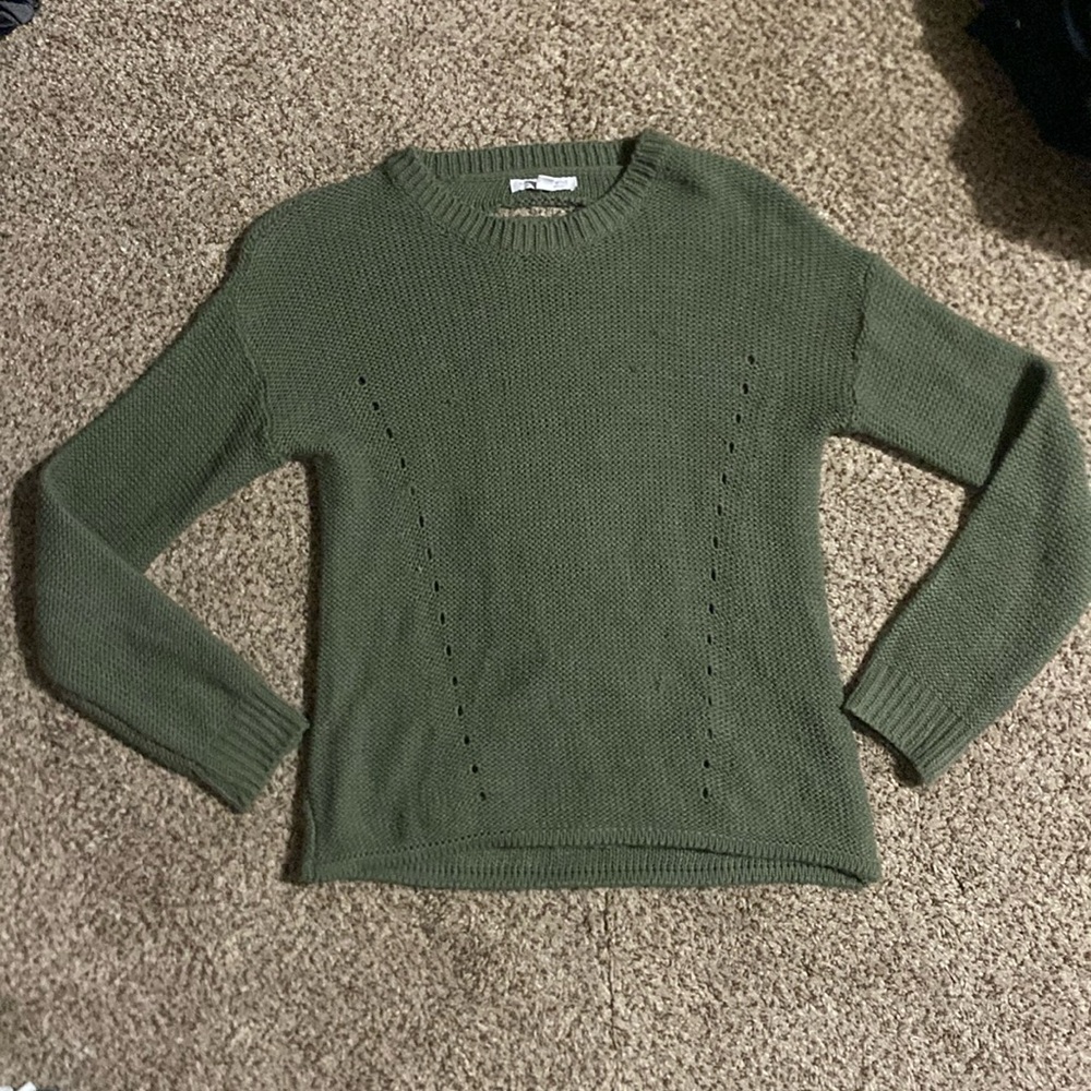 Green sweater